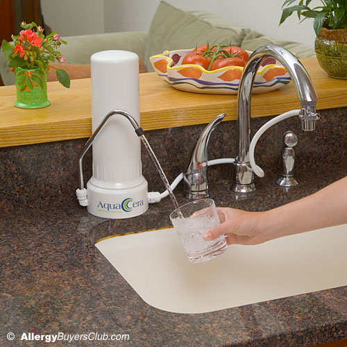 Imperial Countertop Water Filter with CeraUltra Filter