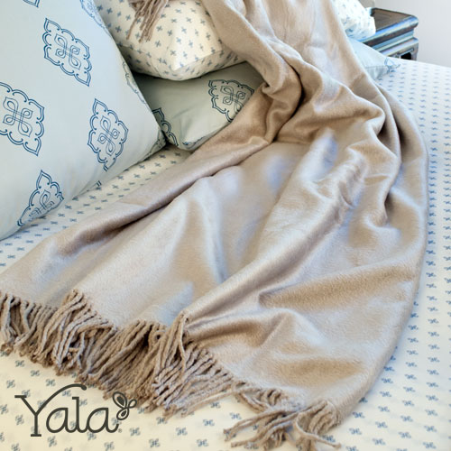 Yala® Silk Fleece Throw