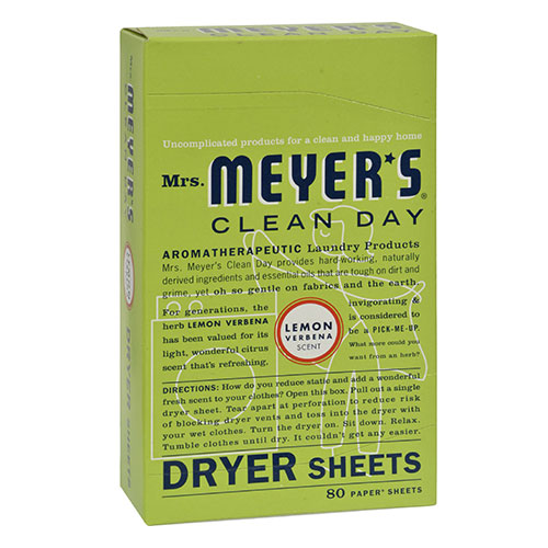 Mrs. Meyers® Clean Day Lemon Verbena Dryer Sheets