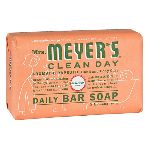 Mrs. Meyers® Clean Day Geranium Daily Bar Soap