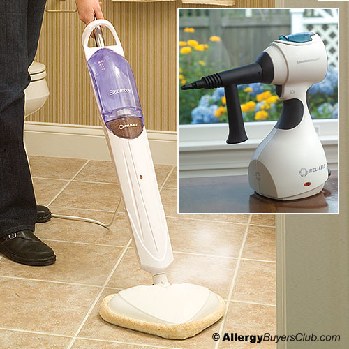 Reliable Steam Mop & Handheld Steam Cleaner Package