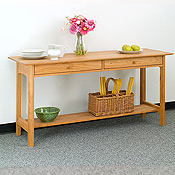 Amazon Com Walker Edison Furniture Company Wood Console Table