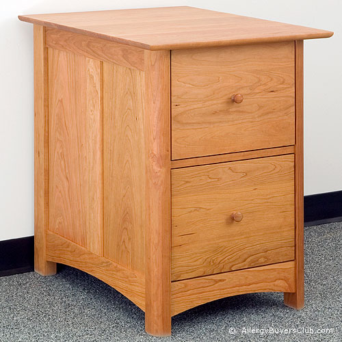 Vermont Furniture Heartwood 2 Drawer, Wooden File Cabinets 2 Drawer